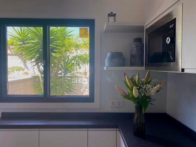 Cocina en vivienda unifamiliar